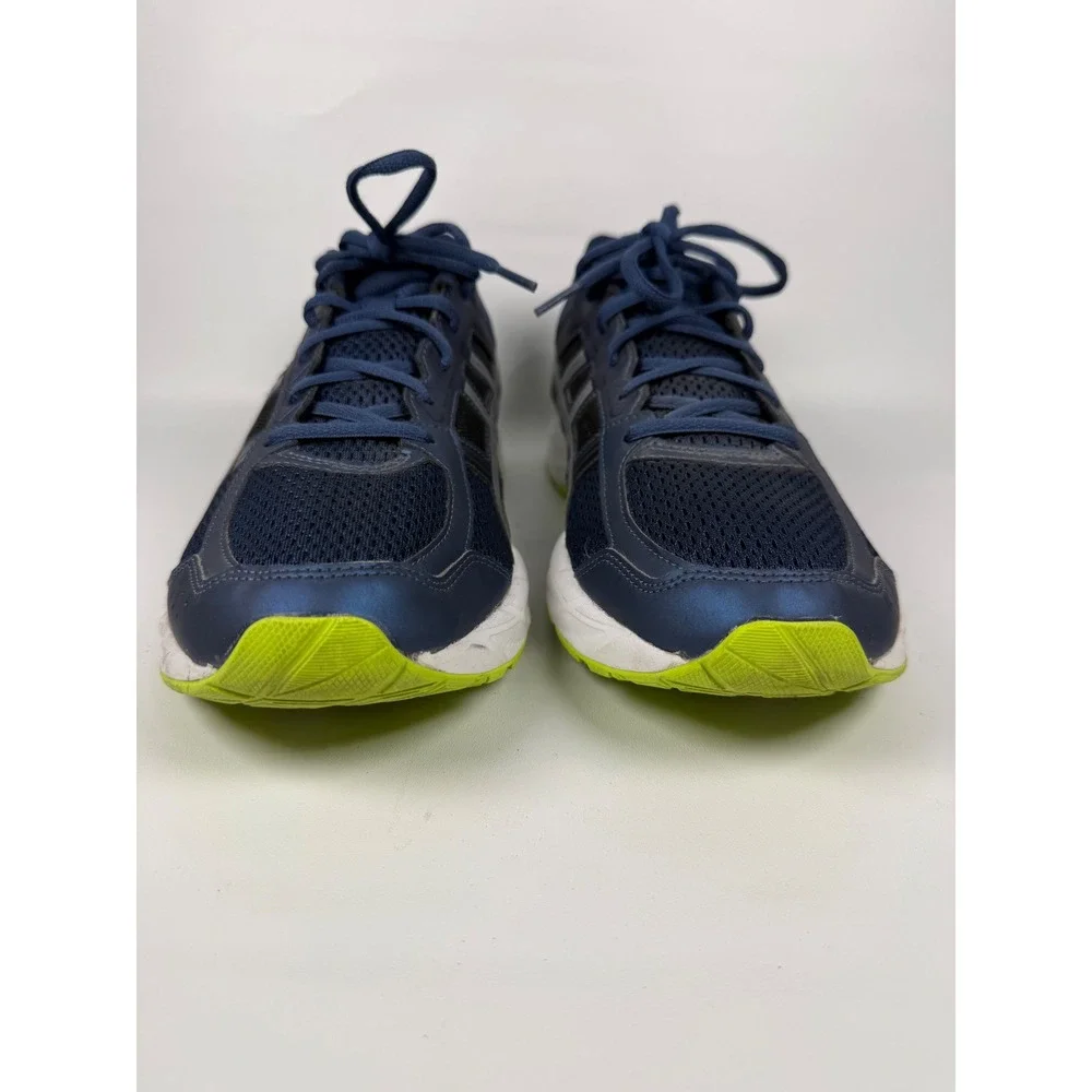 ASICS‎ GEL CONTEND 4 Men's Navy Blue Silver Neon Running Jogging Shoes Size 13
